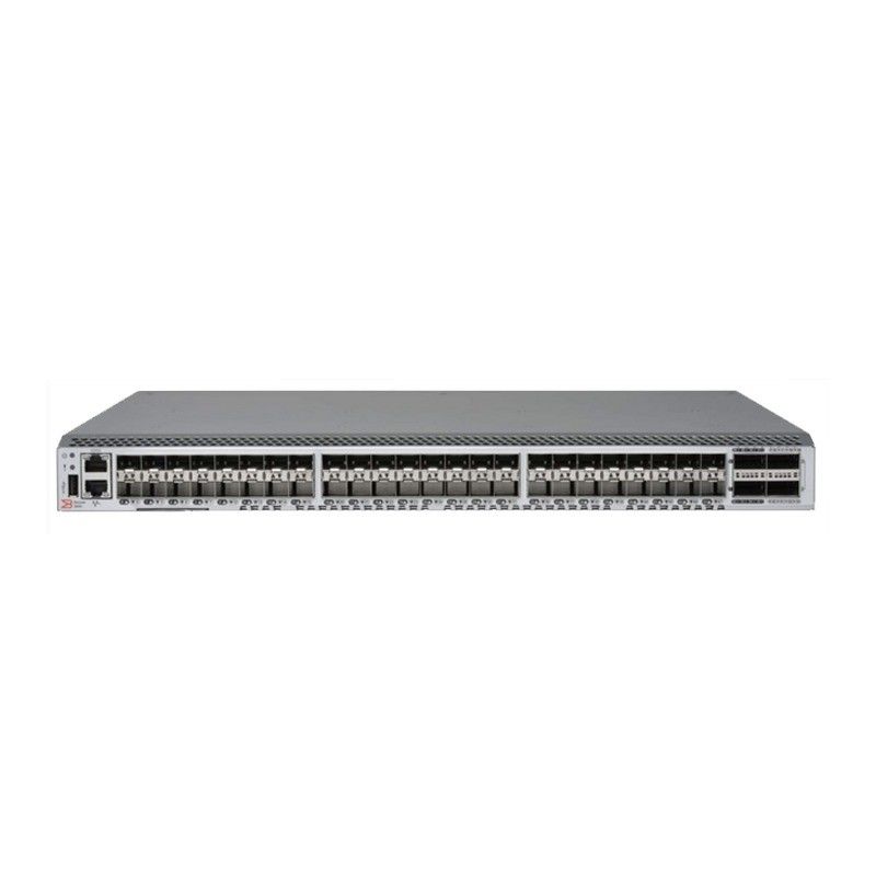 Brocade G620 64 Ports 32GB Modules Rack Fiber Switches with 56 Gb/s Capacity and LACP