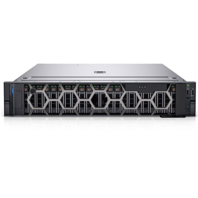 R750 Poweredge Win 2022 Centre de données PC Ordinateur 2U AI Media GPU Rack Serveur pour les médias