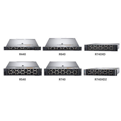 Intel Xeon CPU Rack Serveurs personnalisés pour le calcul puissant et puissant R740xd R740 R640