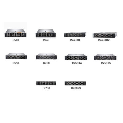 Poweredge R760 R750 R750xa R550 R740xd2 2U CPU double PC Centre de données informatique serveur rack GPU